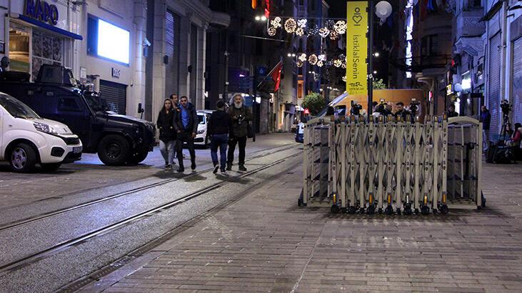 İstiklal Caddesi’nde oturaklar söküldü