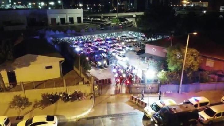 İzmir’de helikopter destekli şafak operasyonu: 39 şüpheli yakalandı