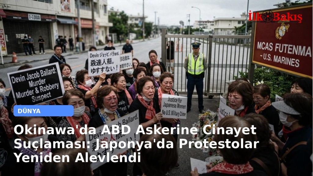 Okinawa’da ABD Askerine Cinayet Suçlaması: Japonya’da Protestolar Yeniden Alevlendi