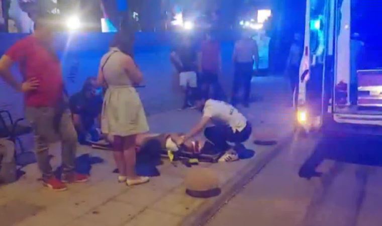 Kadıköy’de gece kulübünde yüksekten düşen kadın ağır yaralandı
