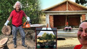 Karavanla başladıkları yolculuk köyde bitti! ‘Kira yerine ev sahibine domates veren var’