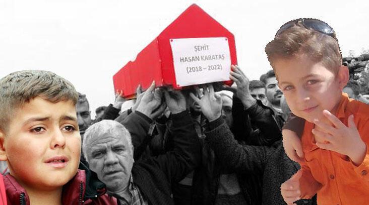 Karkamış şehidi 5 yaşındaki Hasan’a acı veda
