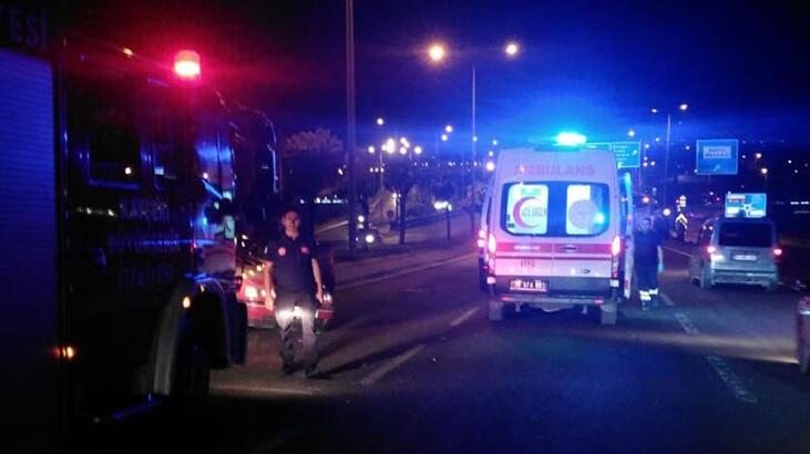 Kayseri’de otomobil, yolcu otobüsüne çarptı! Yaralılar var