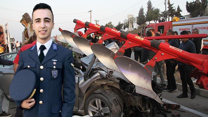 Kazada ölen Buğra astsubay toprağa verildi