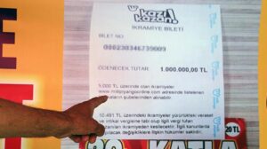 Kazı Kazan’dan 20 liraya 1 milyon liralık ikramiye kazandı