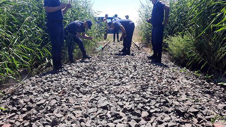 Kırklareli’de tren rayı hırsızlığına 5 gözaltı