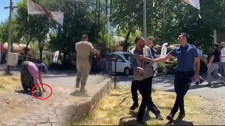 Komşu kafe çalışanlarının taşlı, sopalı, silahlı kavgası! Yaralılar var