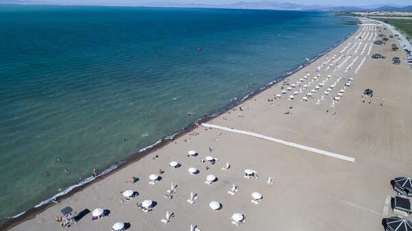 ‘Konya’nın denizi’ Karaburun Plajı