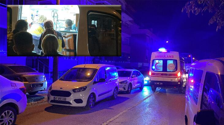Korku dolu anlar! Eşiyle tartıştı kendini eve kilitledi