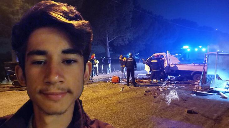 Manisa’da feci kaza! 20 yaşındaki Furkan hayatını kaybetti