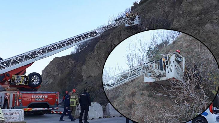 Manzarayı seyretmek isteyen genç kız çıktığı tepede kabusu yaşadı!