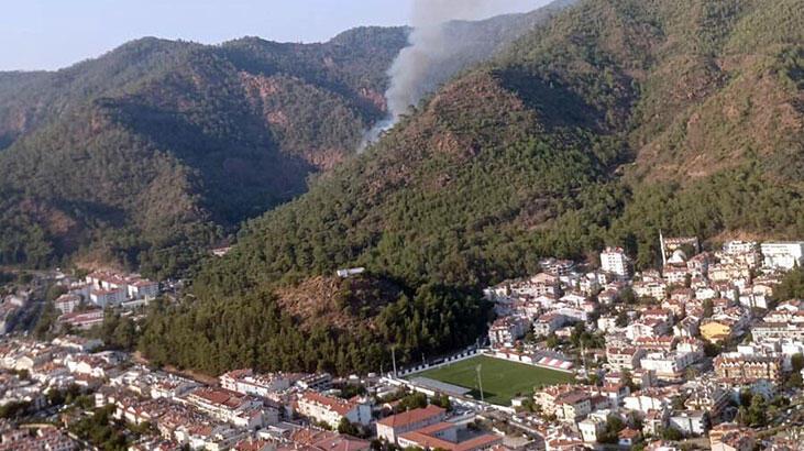Marmaris’teki yangının çıkış nedenini özel ekip araştırıyor