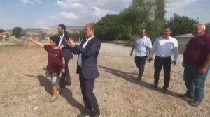 Mehmet Ali futbol sahası istedi, Milletvekili Can devreye girdi