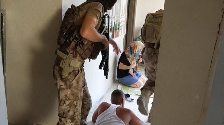 Mersin’de 111 adrese dev uyuşturucu operasyonu