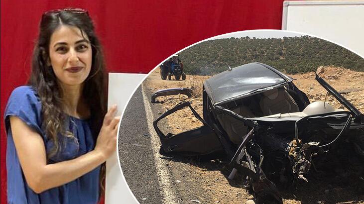 Merve öğretmenin kahreden ölümü! Araç paramparça oldu