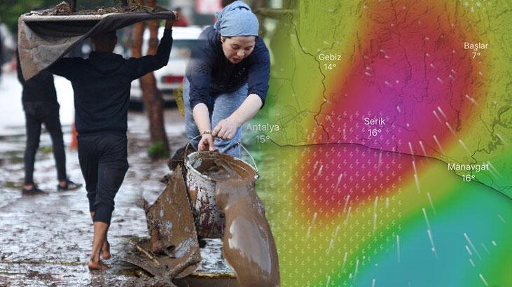 Meteoroloji’den Antalya’ya ‘turuncu kod’ uyarısı