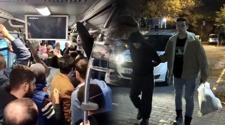 Metrobüste taciz iddiasına linç girişimi
