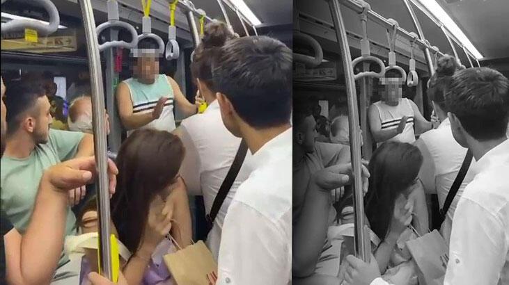 Metrobüste taciz rezaleti! Fark edilince ‘Tamam sileceğim’ dedi