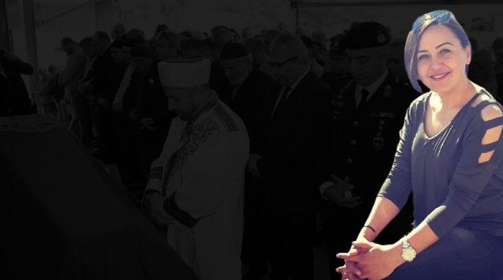 Ölümü intihar çıkan kadın polis memuru son yolculuğuna uğurlandı