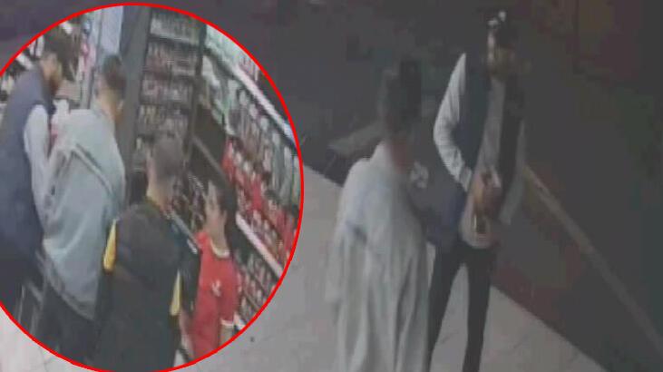 Önce bıçak çekip telefonunu aldılar, sonra marketten zorla alışveriş yaptırdılar