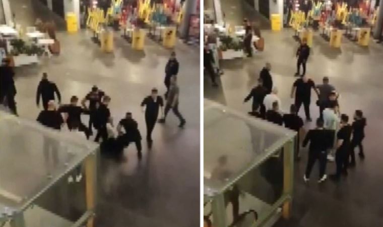 Ortaköy’ün ardından şimdi de Beylikdüzü… Bodyguardlar aralarına alıp darbetti!