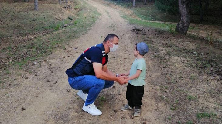 Piknikte kaybolan 3 yaşındaki çocuk 2 saatlik arama sonrası buldu