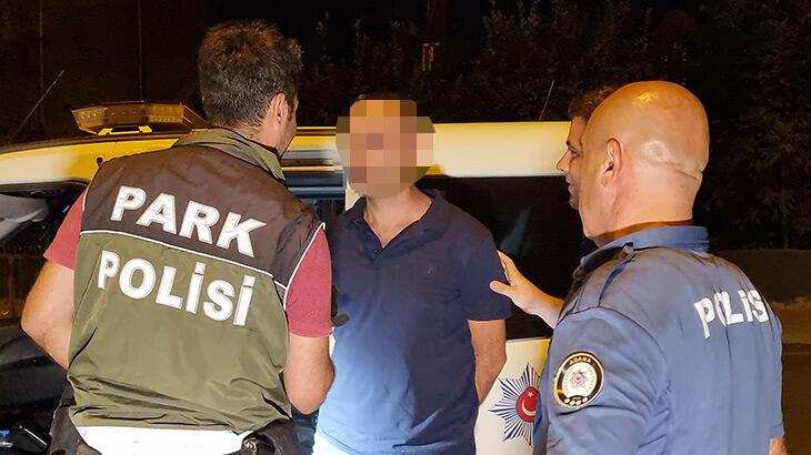 Polisten kaçan alkollü ve ehliyetsiz sürücü, takip sonucu yakalandı