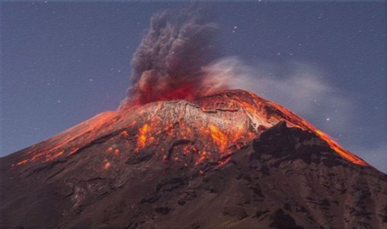Popocatepetl Yanardağı’nda son 24 saatte 12 patlama