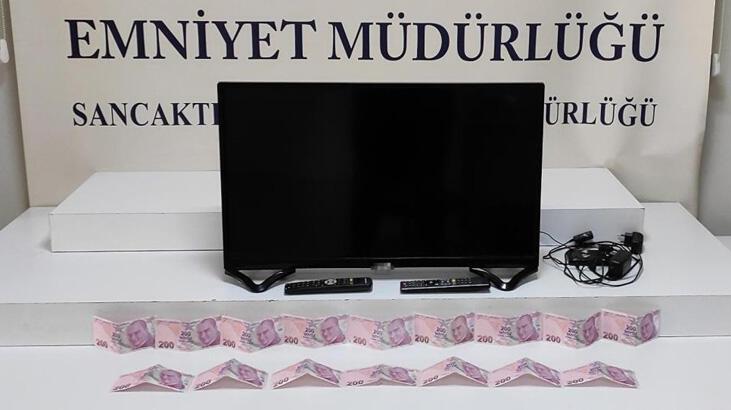 Sahte para ile televizyon satın alan şahıs yakalandı