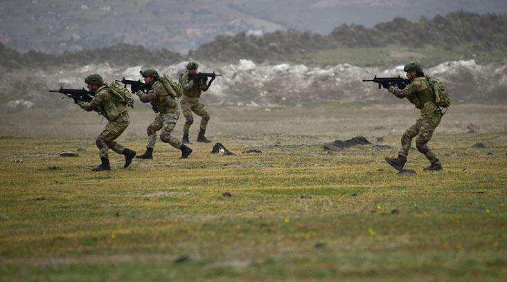 Saldırı girişiminde bulunan 3 PKK/YPG’li terörist etkisiz hale getirildi