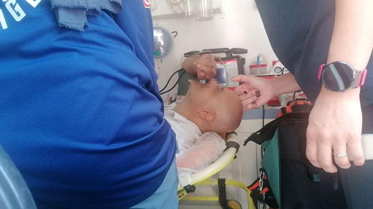 Şampuan ve deodorant içti kaldırımda kendinden geçti