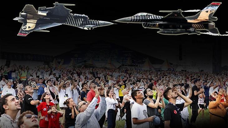 Samsun gökyüzüne kilitlendi! TEKNOFEST’te nefes kesen anlar
