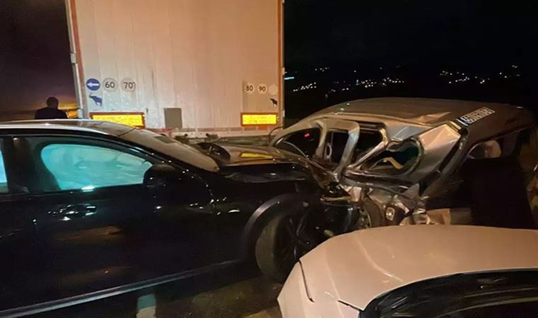 Samsun’da zincirleme kaza: 23 araç birbirine girdi