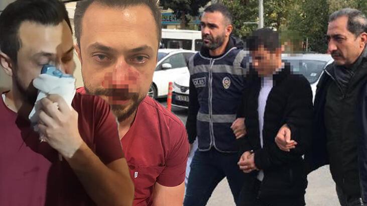 Şanlıurfa’da dehşet! Doktorun burnunu kıran hasta yakını adliyede