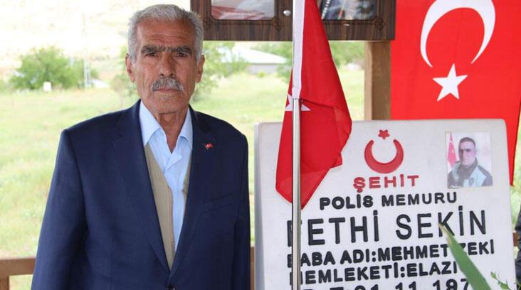 Şehit Fethi Sekin’in babası hayatını kaybetti