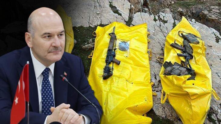 Şehit İsmail Can Akdeniz’in kanı yerde kalmadı! Teröristler sarı torbada