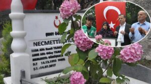 Şehit Necmettin öğretmen, anıldı