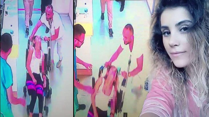 Silahla vurduğu Elif Güneş’i hastaneye götüren zanlı kamerada