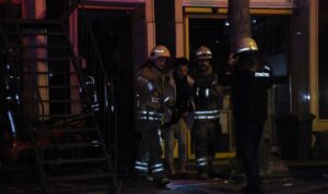 Şişli’de otelde yangın paniği!