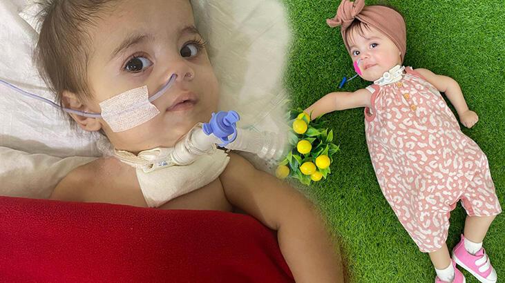 SMA’lı Yasmin’in 10 aylık ömrünün 5 ayı yoğun bakımda geçti