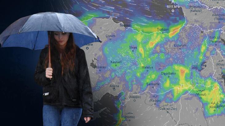 Son dakika hava durumu! 25 il için ‘sarı kod’! Meteoroloji’den şiddetli yağış uyarısı