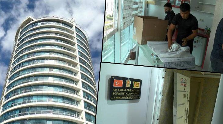 Sri Lanka Fahri Başkonsolosluğu’nda olaylı tahliye