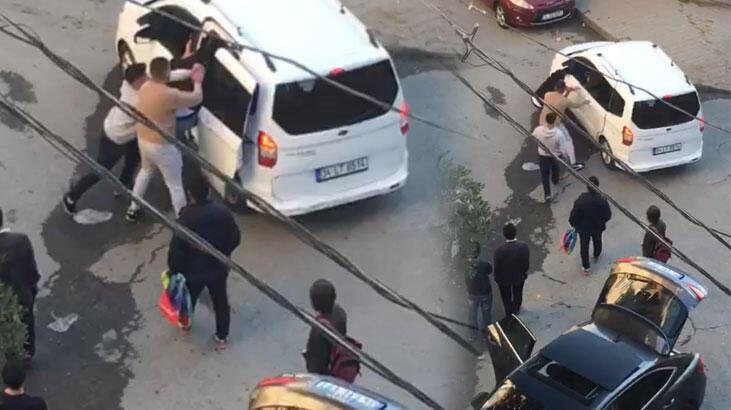 Sultangazi’de kavga ettikleri kişiyi zorla araca bindirip kaçırmaya çalıştılar