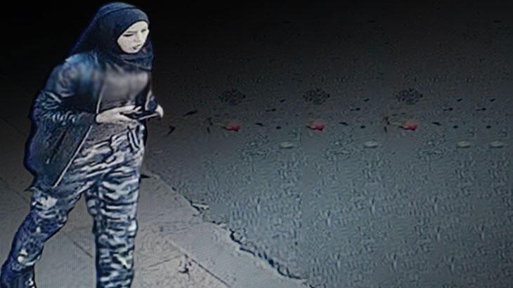 Taksim’de terör saldırısı! Şüpheli kadının kaçış anı kamerada