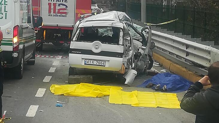 Tanker, kavşakta hafif ticari araca çarptı: 2 ölü, 1 yaralı