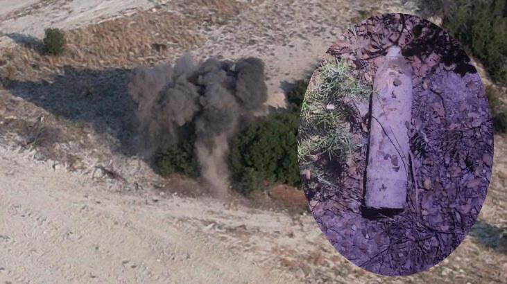 Tarlasında buldu! Kurtuluş Savaşı’ndan kalma top mermisi imha edildi