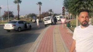 Tatile gelen kuzenler, dönüş yolunda birbirlerine çarptı