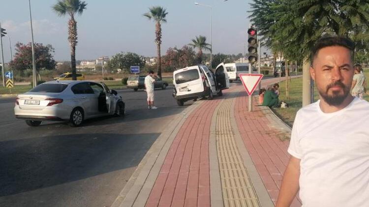 Tatile gelen kuzenler, dönüş yolunda birbirlerine çarptı