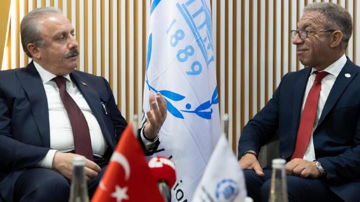 TBMM Başkanı Şentop, PAB Başkanı Pacheco ile görüştü
