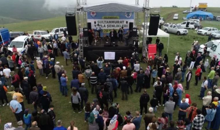 Trabzon’da Sultan Murat Yayla Şenlikleri başladı
